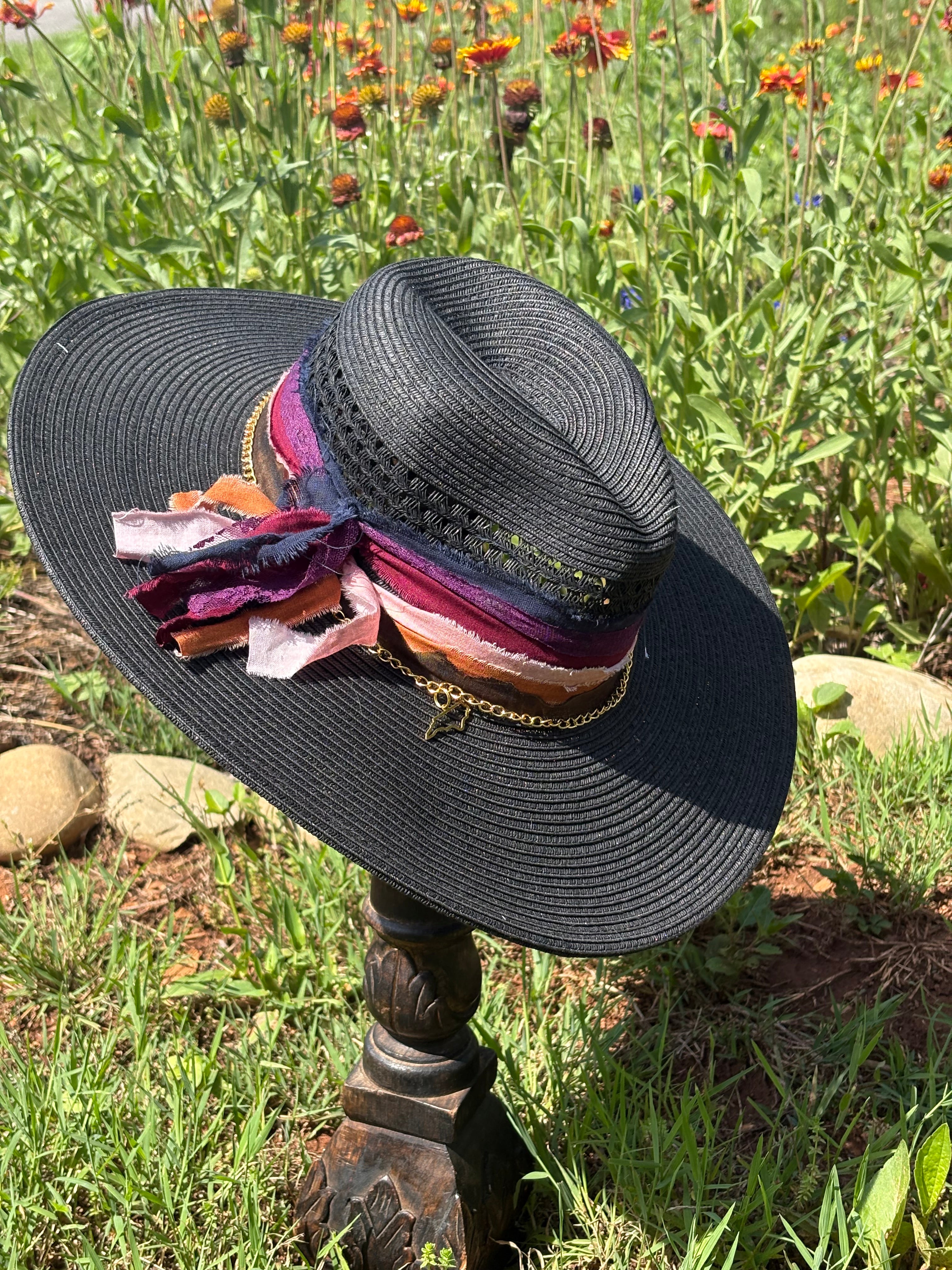 Brown mountain sun hat